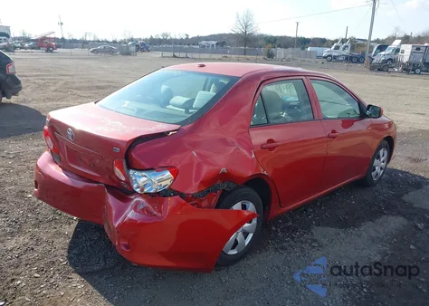 2010 Toyota Corolla Le from USA, damaged, VIN 1NXBU4EE1AZ182368